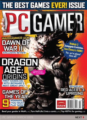 Dragon Age: Начало - PC Gamer UK о Dragon Age. Подробности.